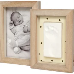 Cadre photo empreintes Duo Jolis Cœurs