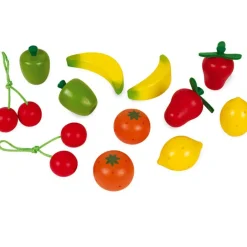 Cagette de 12 fruits en bois