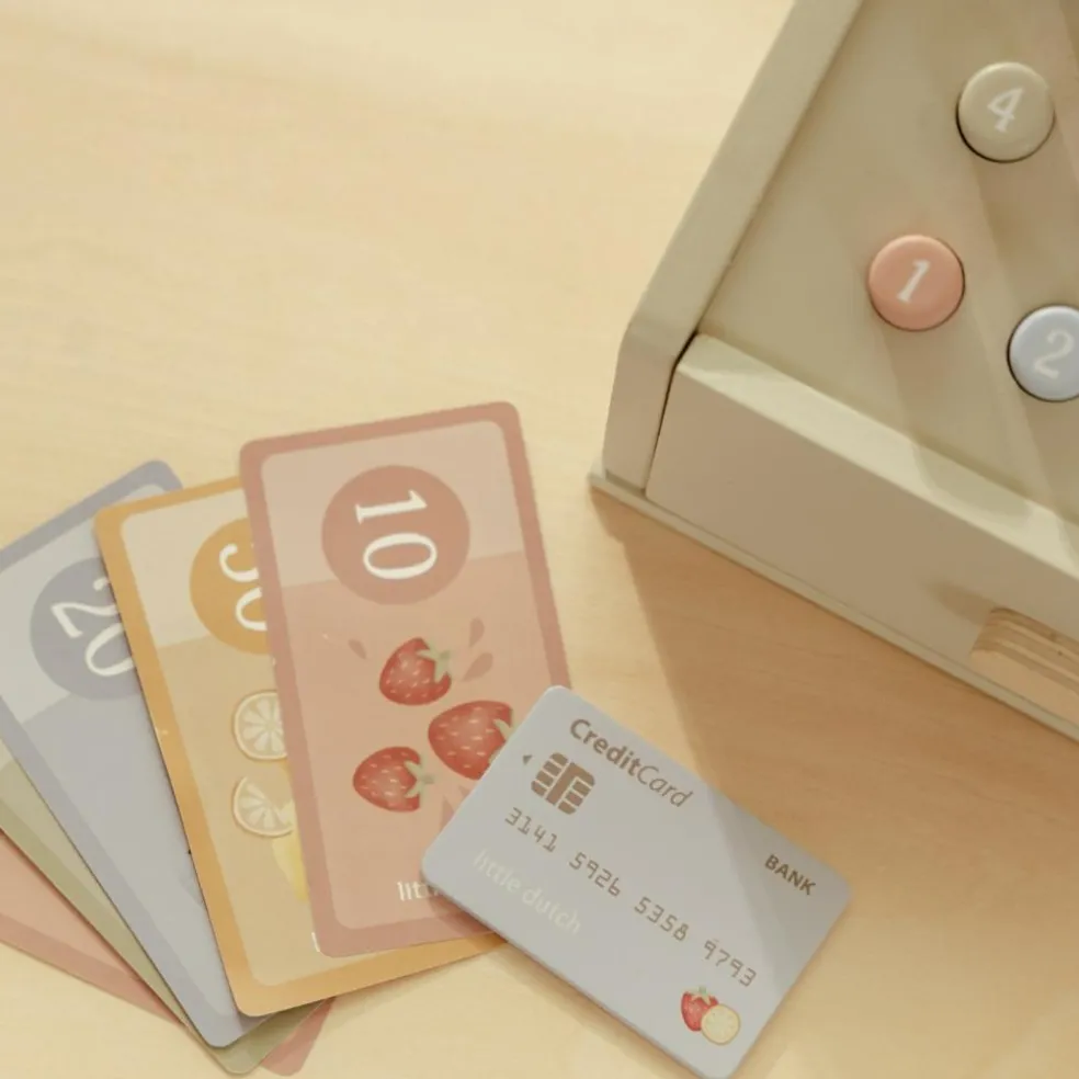 Caisse enregistreuse en bois FSC