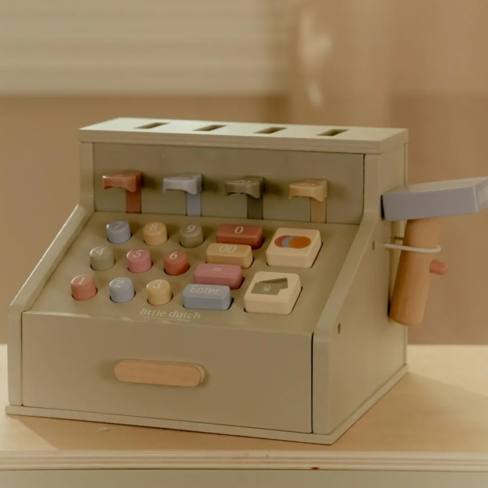 Caisse enregistreuse en bois FSC