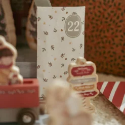 Calendrier de l'avent avec circuit de train
