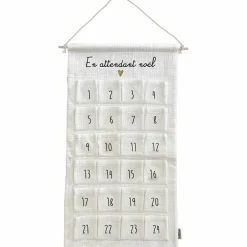 Calendrier de l'avent Gaze Ecru (personnalisable)