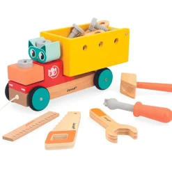 Camion de bricolage à tirer Brico'kids