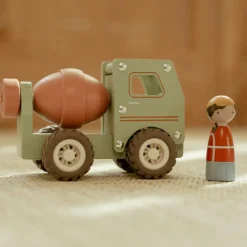 Camion toupie en bois