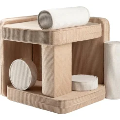 Canapé modulable Settee Brown Sugar velours côtelé