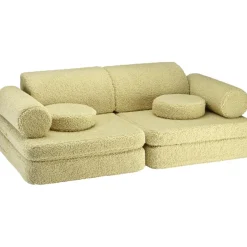 Canapé modulable Settee Matcha molletonné