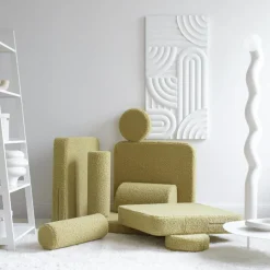 Canapé modulable Settee Matcha molletonné