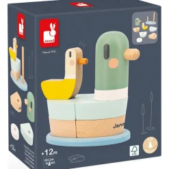 Canards empilables en bois Sweet Cocoon (8 pièces)