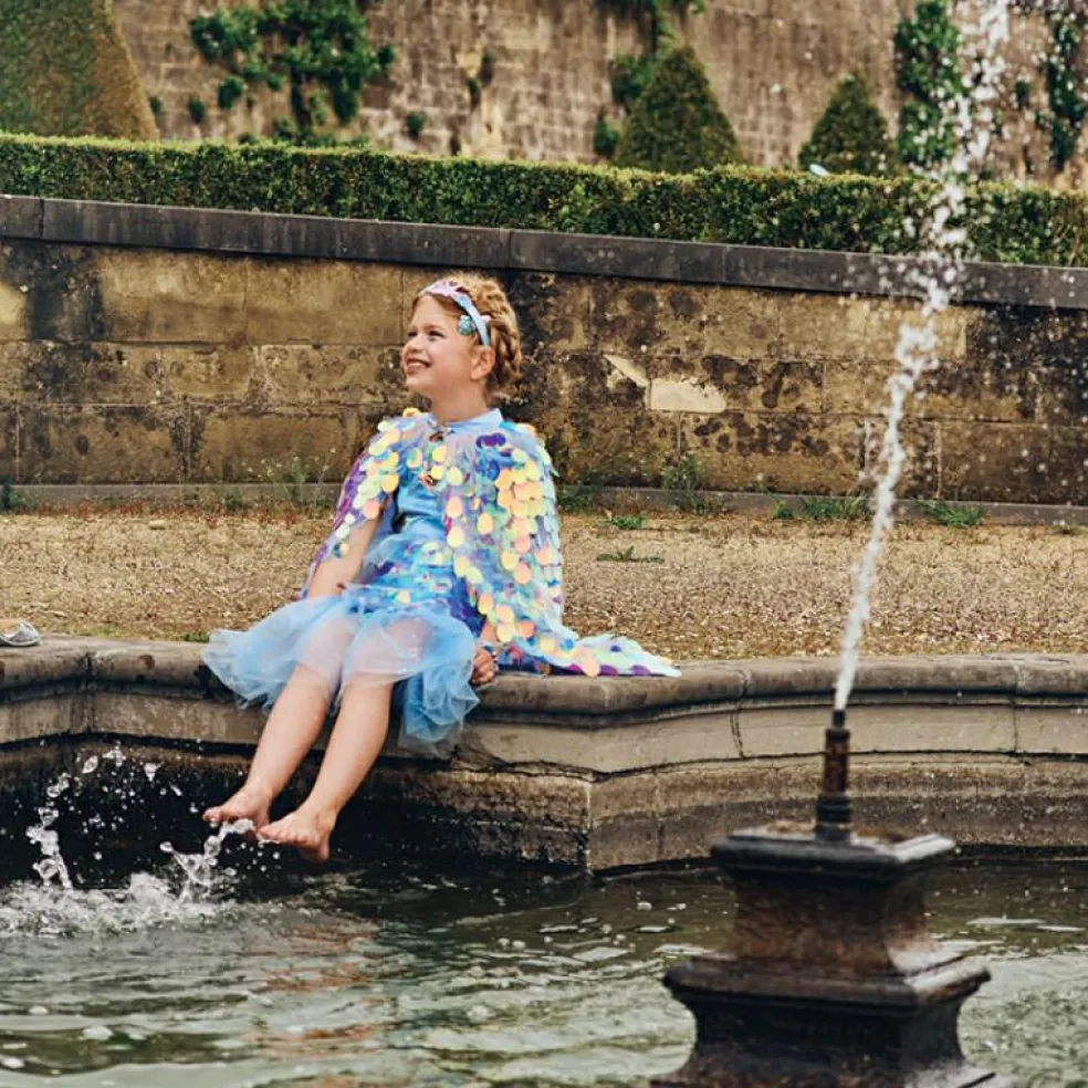Cape à sequins Lorelie (3-4 ans)