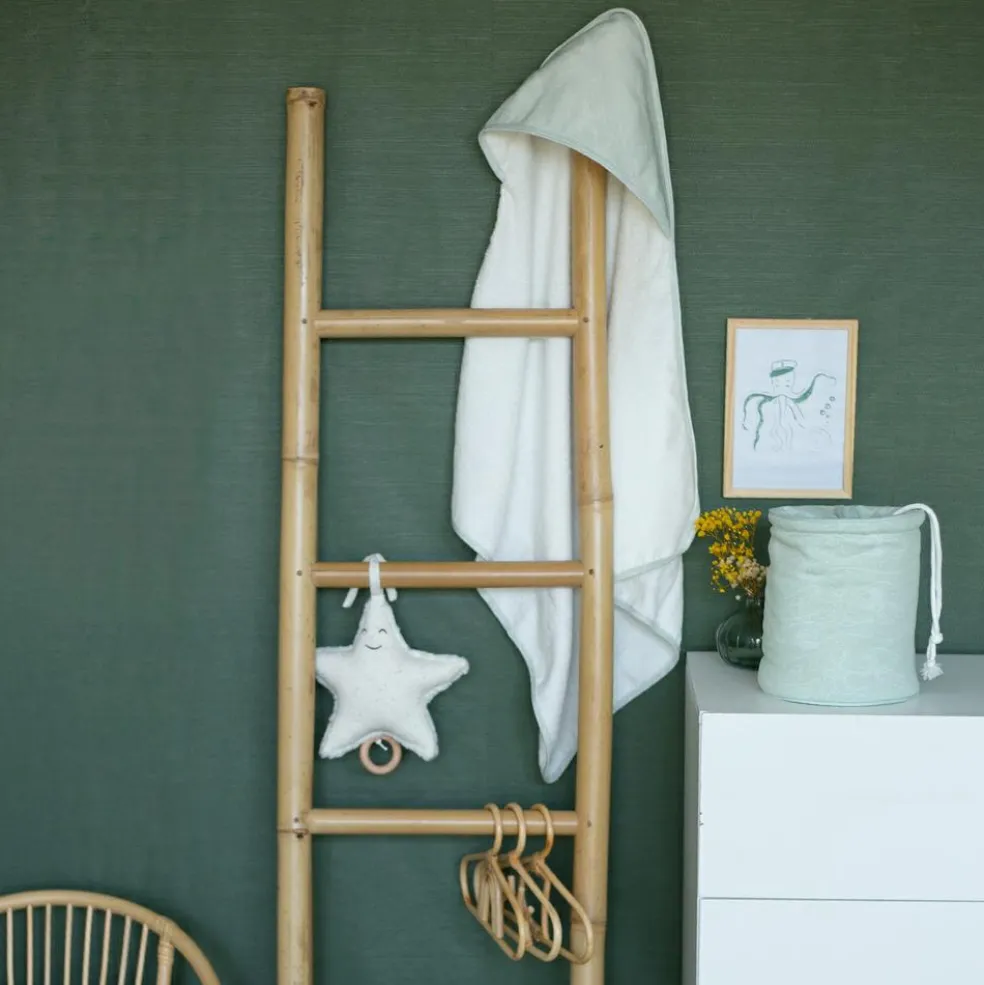 Cape de bain + gant Au large de Nova (70 x 70 cm)