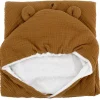 Cape de bain Boubou caramel (75 x 75 cm)