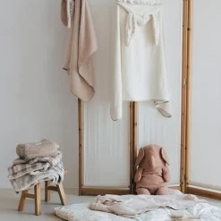 Cape de bain Bunny Olive Bloom (75 x 75 cm)