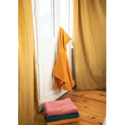 Cape de bain chat caramel personnalisable (0-5 ans)