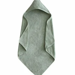 Cape de bain en coton bio Moss