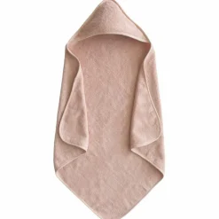 Cape de bain en coton bio Blush