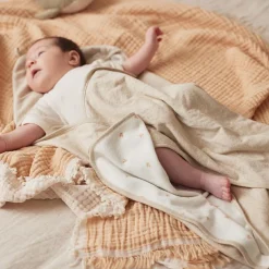 Cape de bain Harvest Naturel (75 x 75 cm)