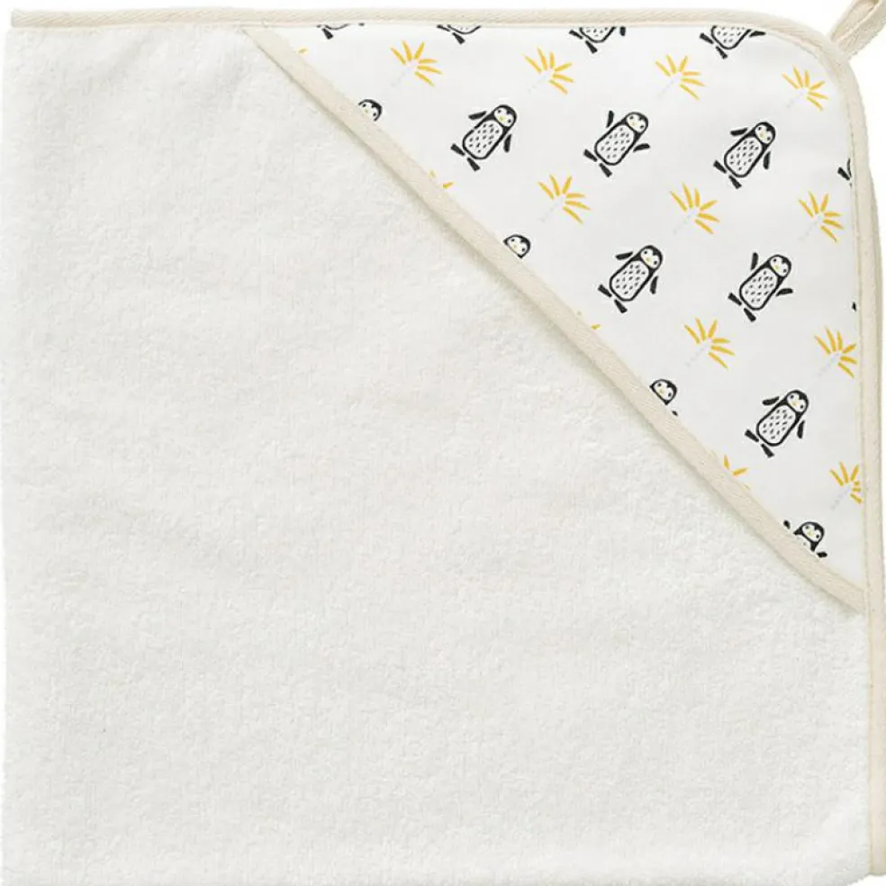 Cape de bain Pingouin (75 x 75 cm)