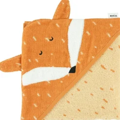Cape de bain renard Mr. Fox (75 x 75 cm)