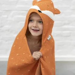 Cape de bain renard Mr. Fox (75 x 75 cm)