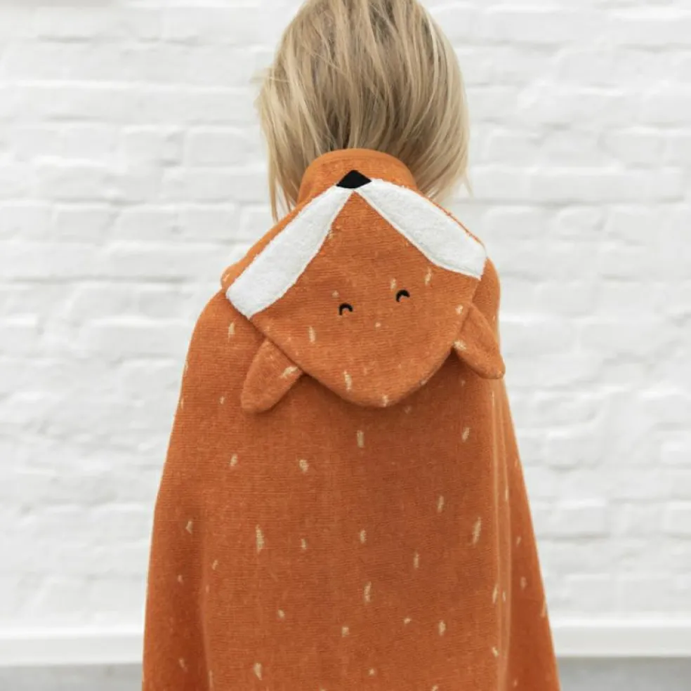 Cape de bain renard Mr. Fox (75 x 75 cm)