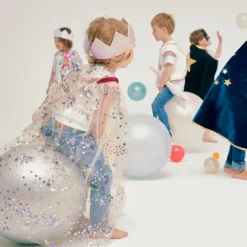 Cape de fée brodée multicolore (4-10 ans)