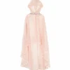 Cape de fée Rose à étoiles (4-10 ans)