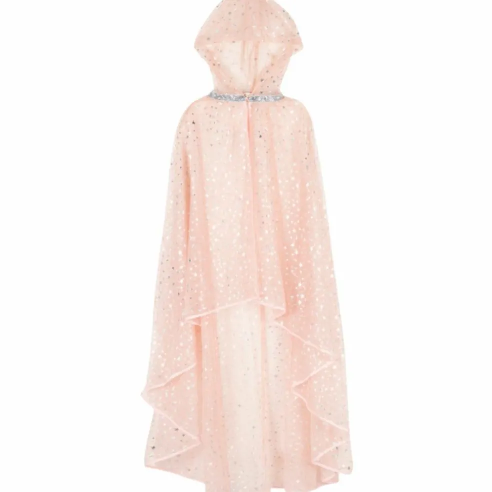 Cape de fée Rose à étoiles (4-10 ans)
