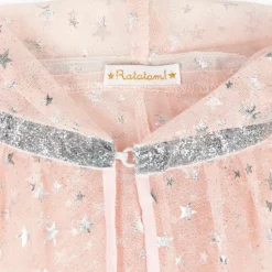 Cape de fée Rose à étoiles (4-10 ans)