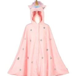 Cape licorne rose (4-8 ans)