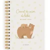 Carnet de suivi de bébé Ours (0-6 mois)