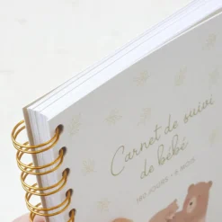 Carnet de suivi de bébé Ours (0-6 mois)