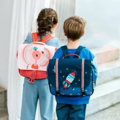 Cartable A4 maternelle Anaïs le flamant rose