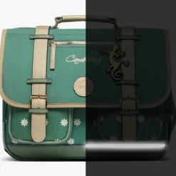 Cartable A4 maternelle Green Marguerite (35 cm)