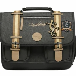 Cartable A4 maternelle Grey Badges (35 cm)