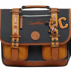 Cartable A4 maternelle Mustard Badges (35 cm)