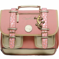 Cartable A4 maternelle Pink Gold Leopard (35 cm)