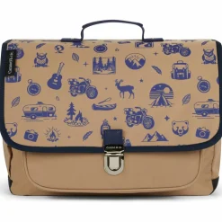 Cartable A4 primaire Brown Wild Trip (38 cm)