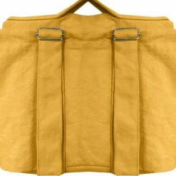 Cartable maternelle 33 cm jaune moutarde (personnalisable)