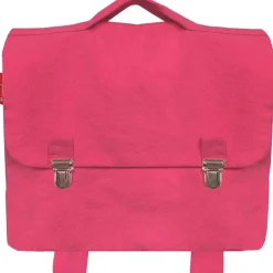 Cartable maternelle 33 cm rose grenadine (personnalisable)