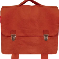Cartable maternelle 33 cm terracotta (personnalisable)