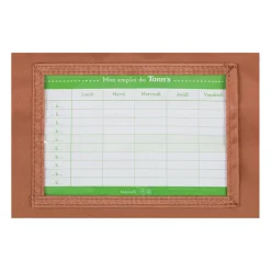 Cartable maternelle Les Fantaisies Iris vert (35 cm)