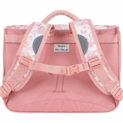 Cartable x Tartine et Chocolat Toile de Jouy Terracotta (33 cm)