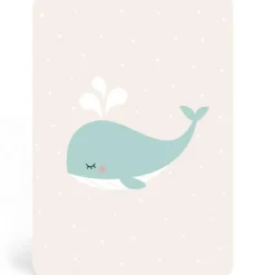 Carte A6 Baleine