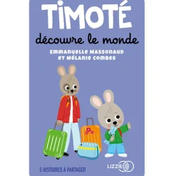 Carte Timoté découvre le monde pour Yoto Player et Mini