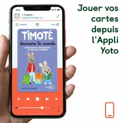 Carte Timoté découvre le monde pour Yoto Player et Mini