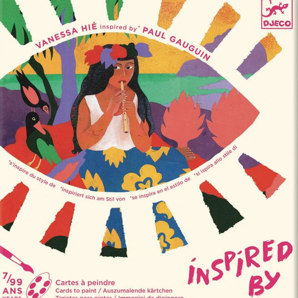 Cartes à peindre Inspired by Paul Gauguin