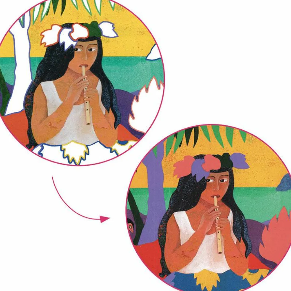 Cartes à peindre Inspired by Paul Gauguin