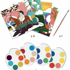 Cartes à peindre Inspired by Paul Gauguin