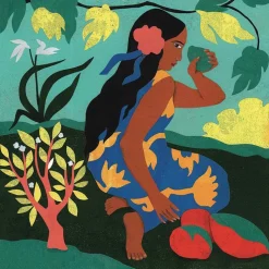 Cartes à peindre Inspired by Paul Gauguin