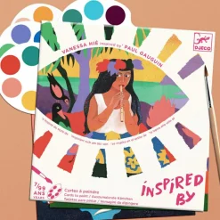 Cartes à peindre Inspired by Paul Gauguin